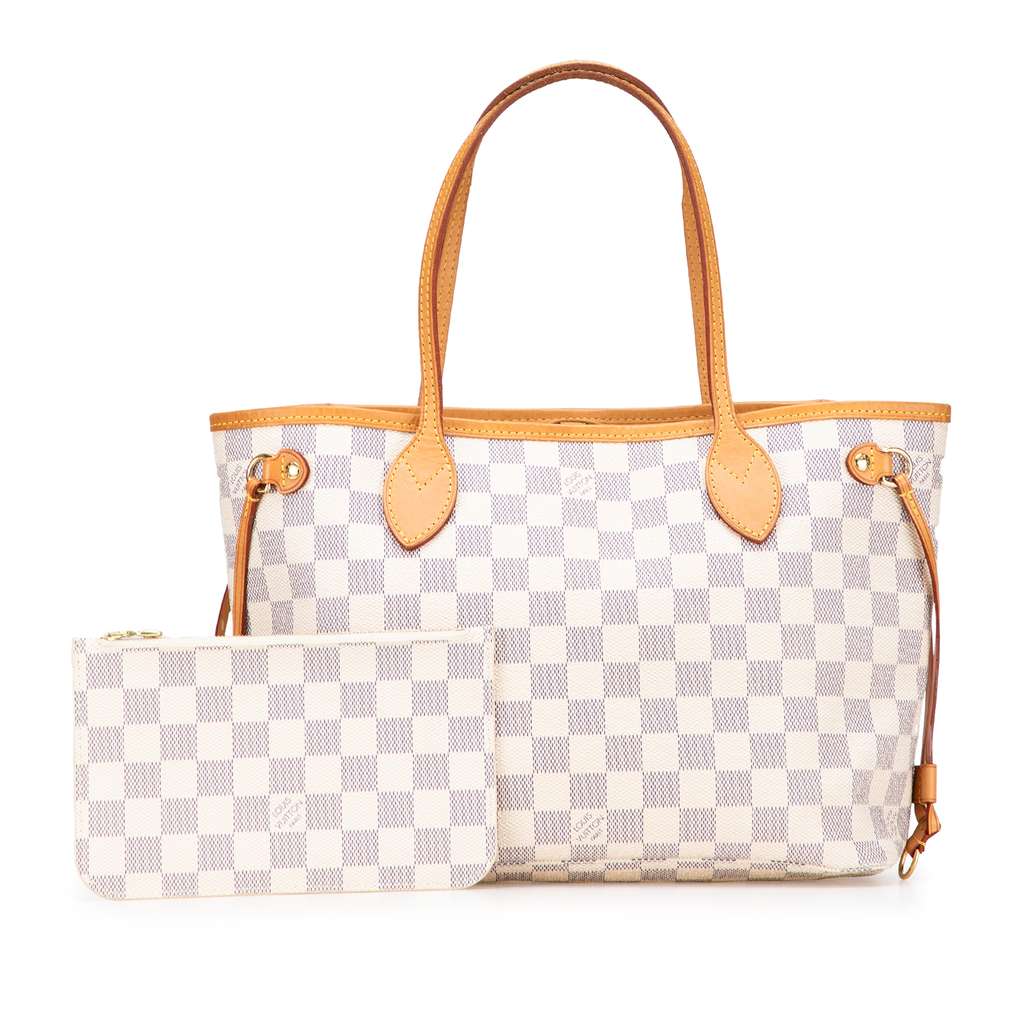Louis Vuitton Damier Azur Neverfull PM - Image 13