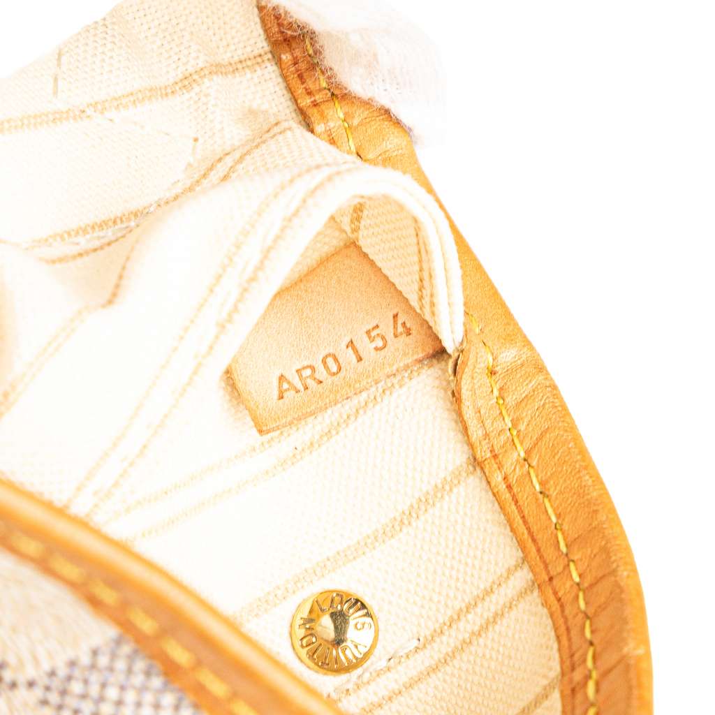 Louis Vuitton Damier Azur Neverfull PM - Side view