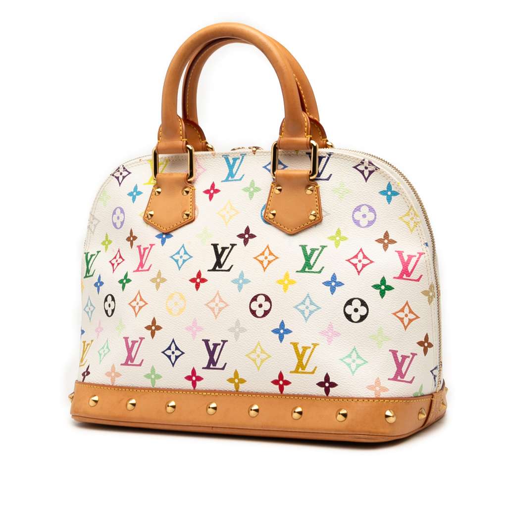 Louis Vuitton Monogram Multicolore Alma PM - Back view