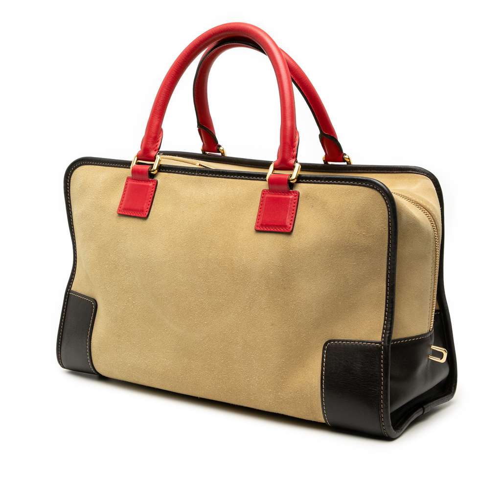 Loewe Tricolor Suede Amazona 36 - Back view