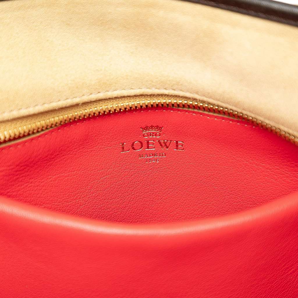 Loewe Tricolor Suede Amazona 36 - Side view