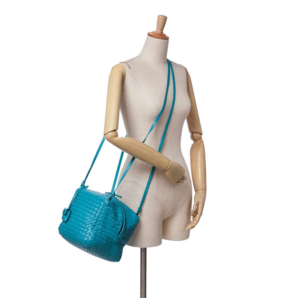 Bottega Veneta Nappa Intrecciato Cube Crossbody - Image 11