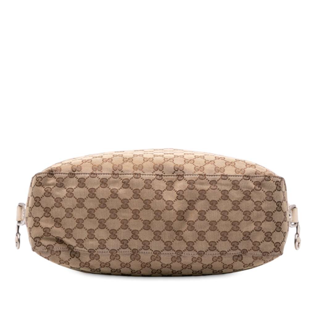 Gucci Large GG Canvas Icon Bit Satchel - Image 6