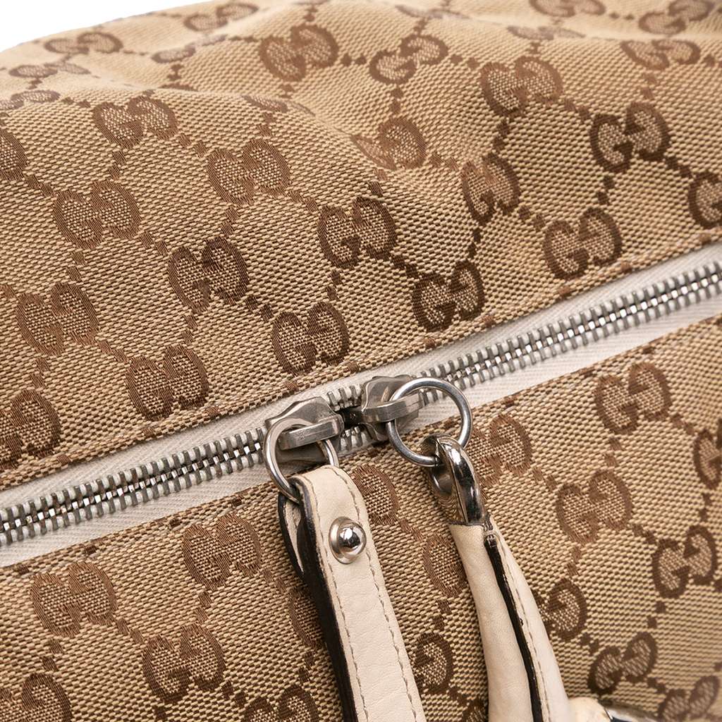 Gucci Large GG Canvas Icon Bit Satchel - Detail 2