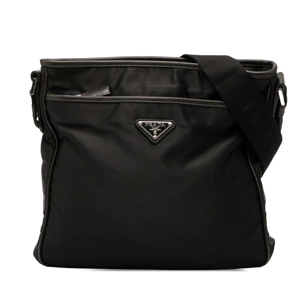 Prada Tessuto Zip Top Crossbody