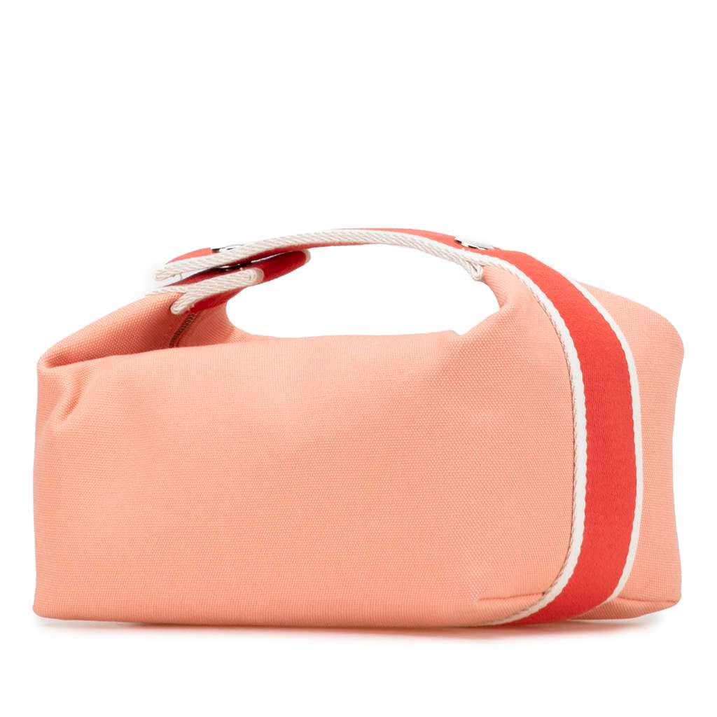 Hermès Small Canvas Bride A Brac Case - Back view