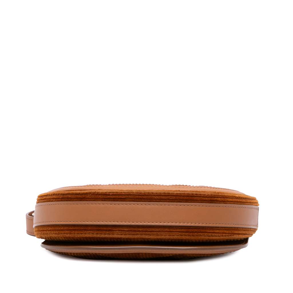 Burberry Micro Corduroy Olympia Shoulder Bag - Image 6