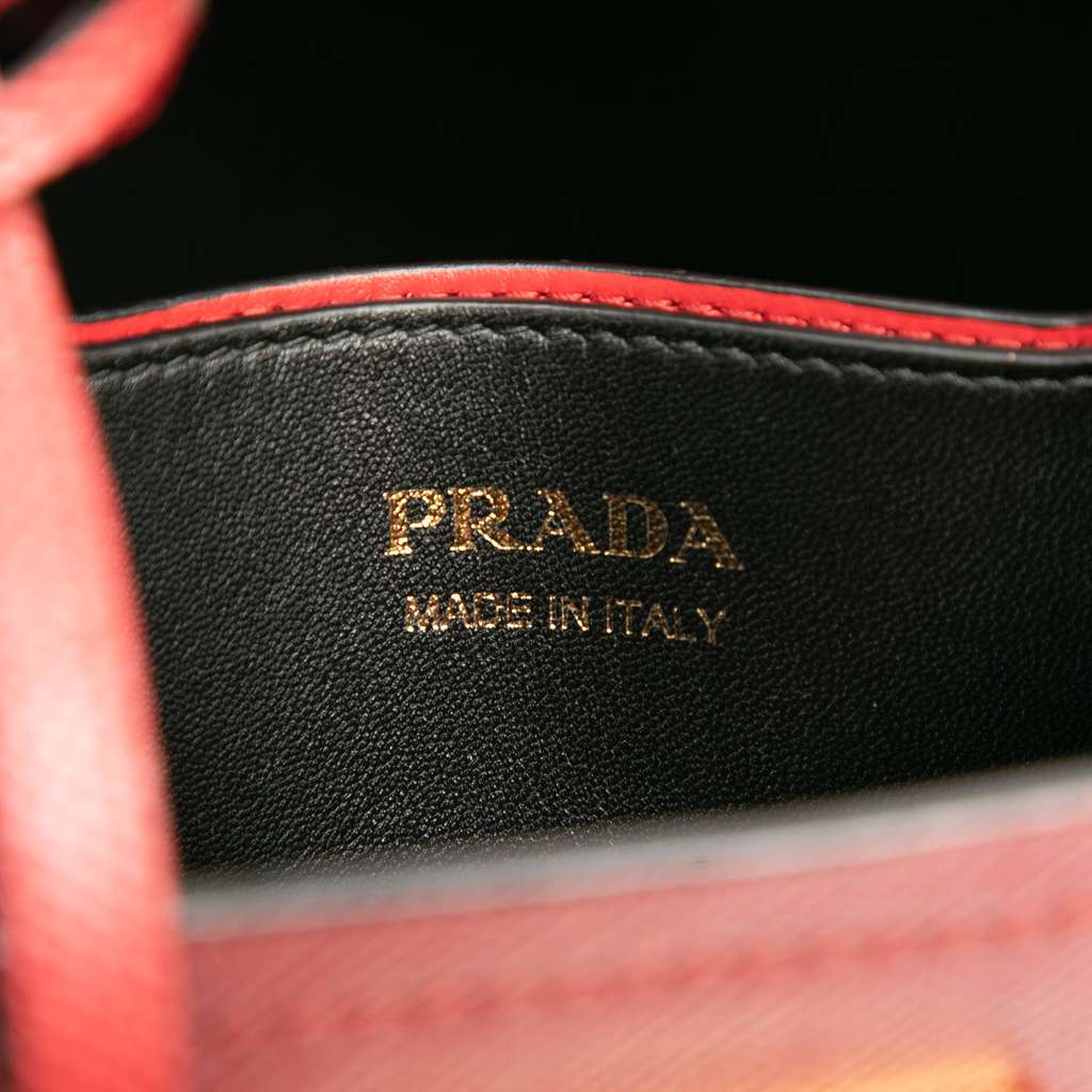 Prada Medium Saffiano Cuir Panier Satchel - Side view