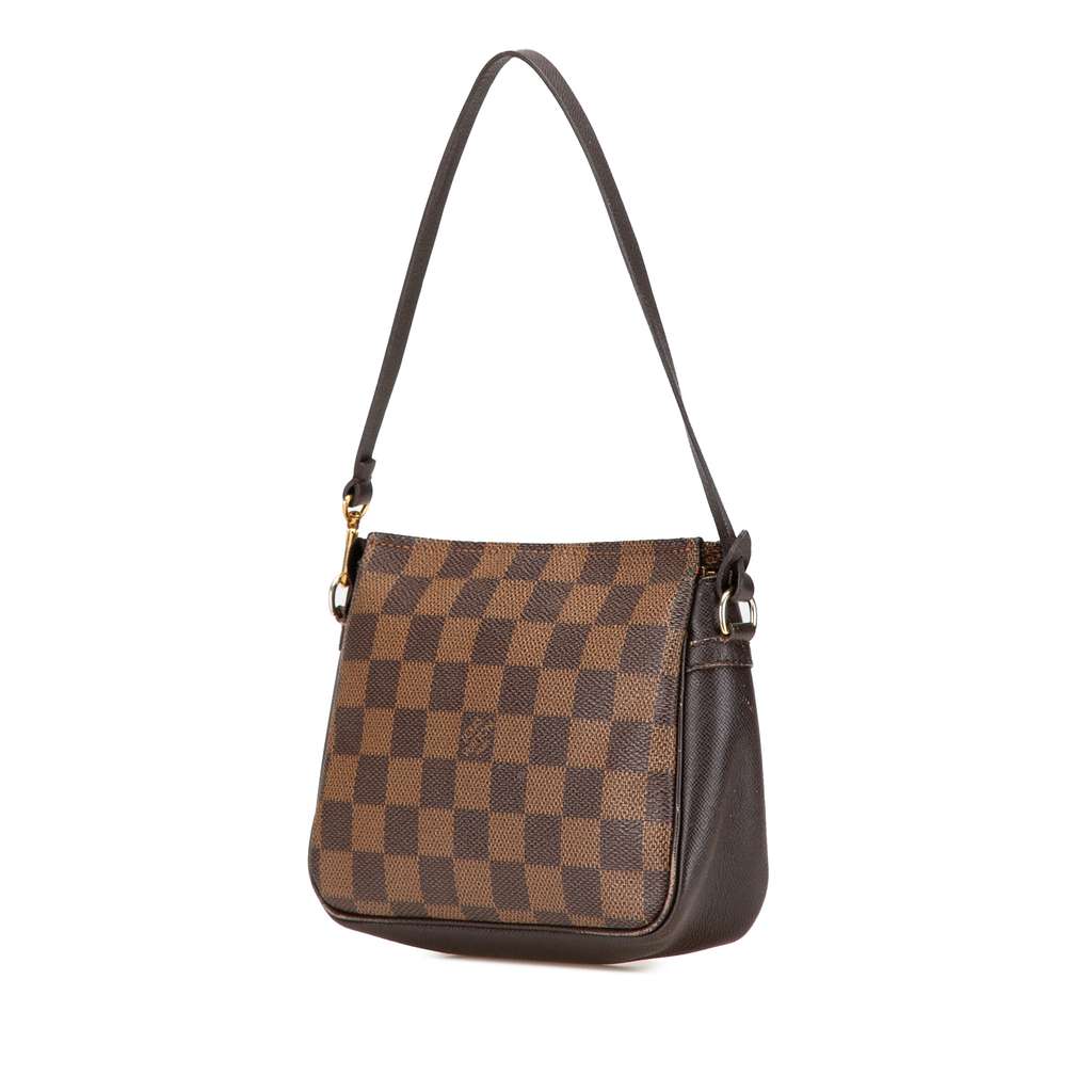 Louis Vuitton Damier Ebene Trousse Pochette - Back view