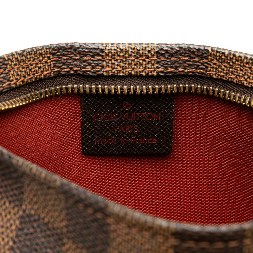 Louis Vuitton Damier Ebene Trousse Pochette - Side view