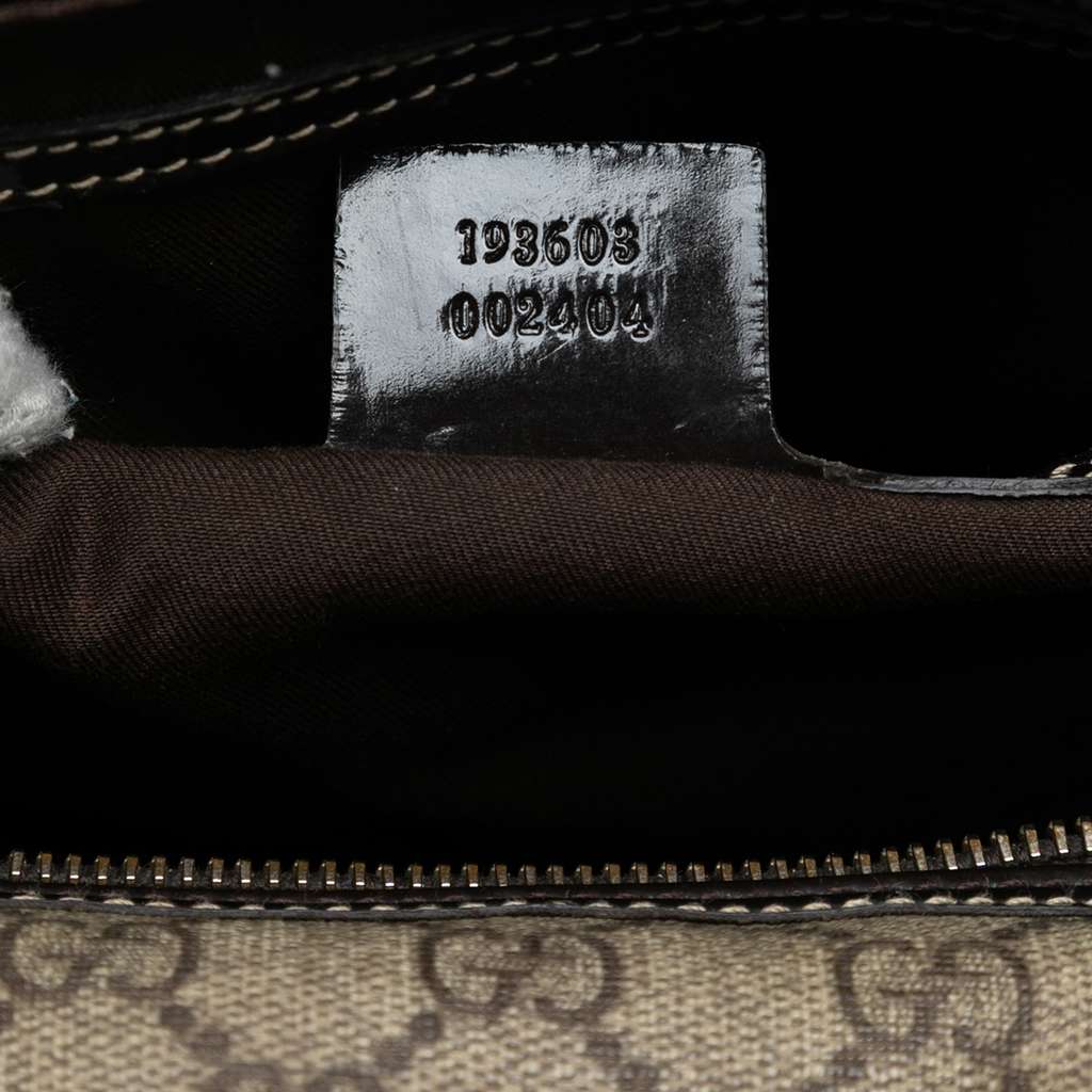 Gucci Medium GG Supreme Guccissima Heart Patches Joy Boston Bag - Detail 1