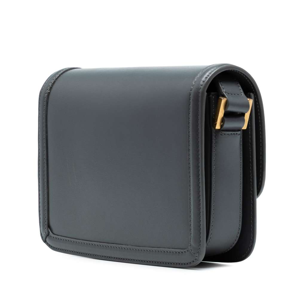 Saint Laurent Small Calfskin Solferino Satchel In Box - Back view