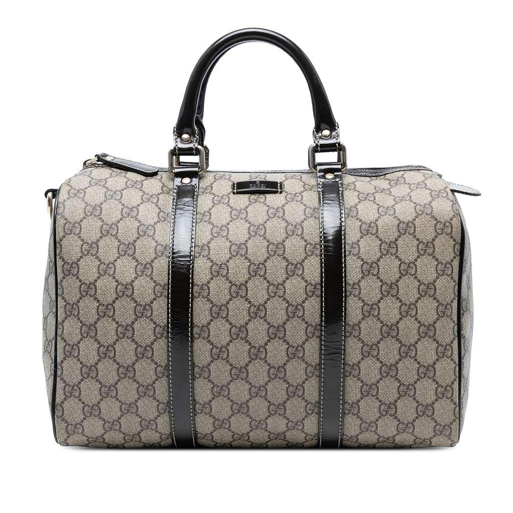 Gucci Medium GG Supreme Joy Boston Bag