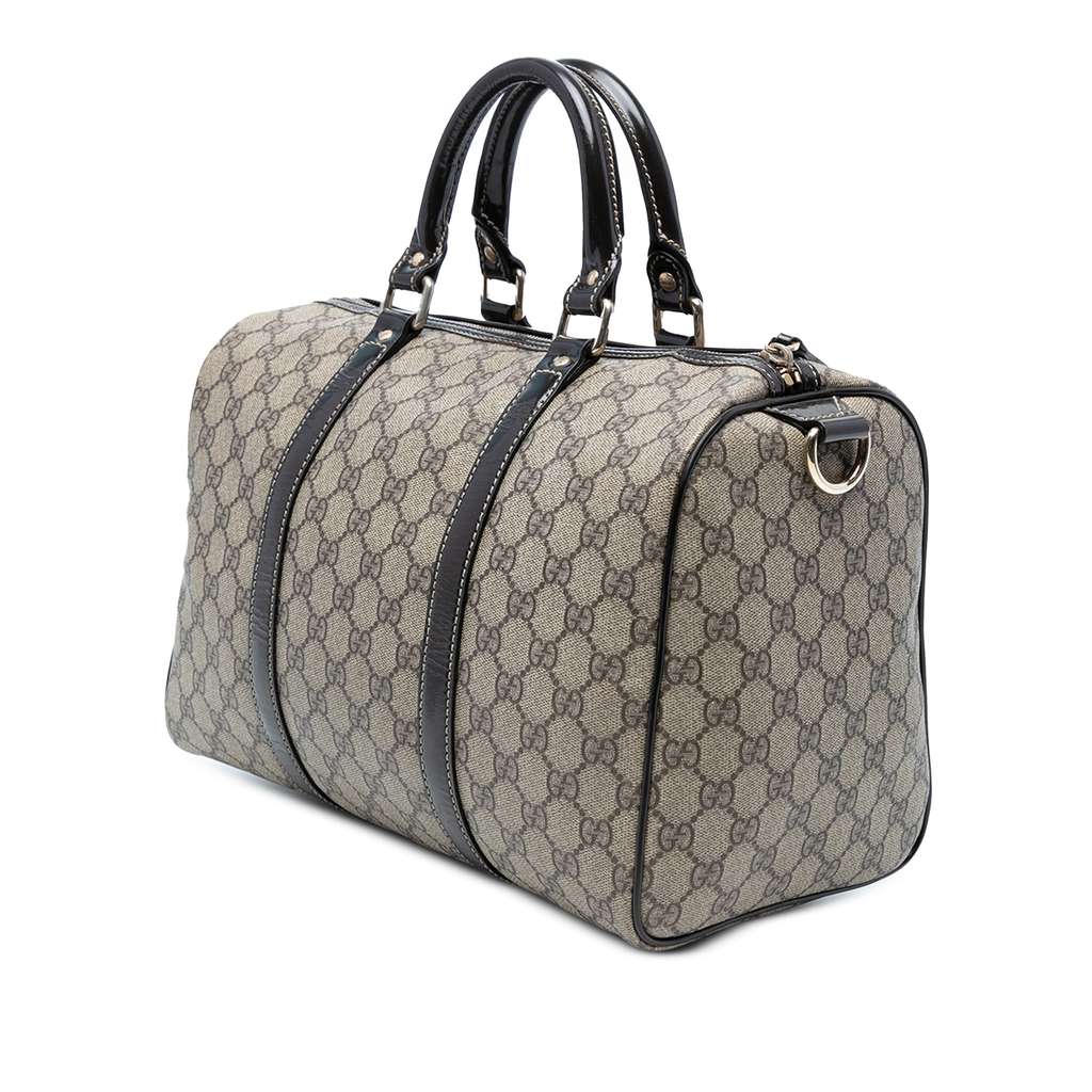 Gucci Medium GG Supreme Joy Boston Bag - Back view