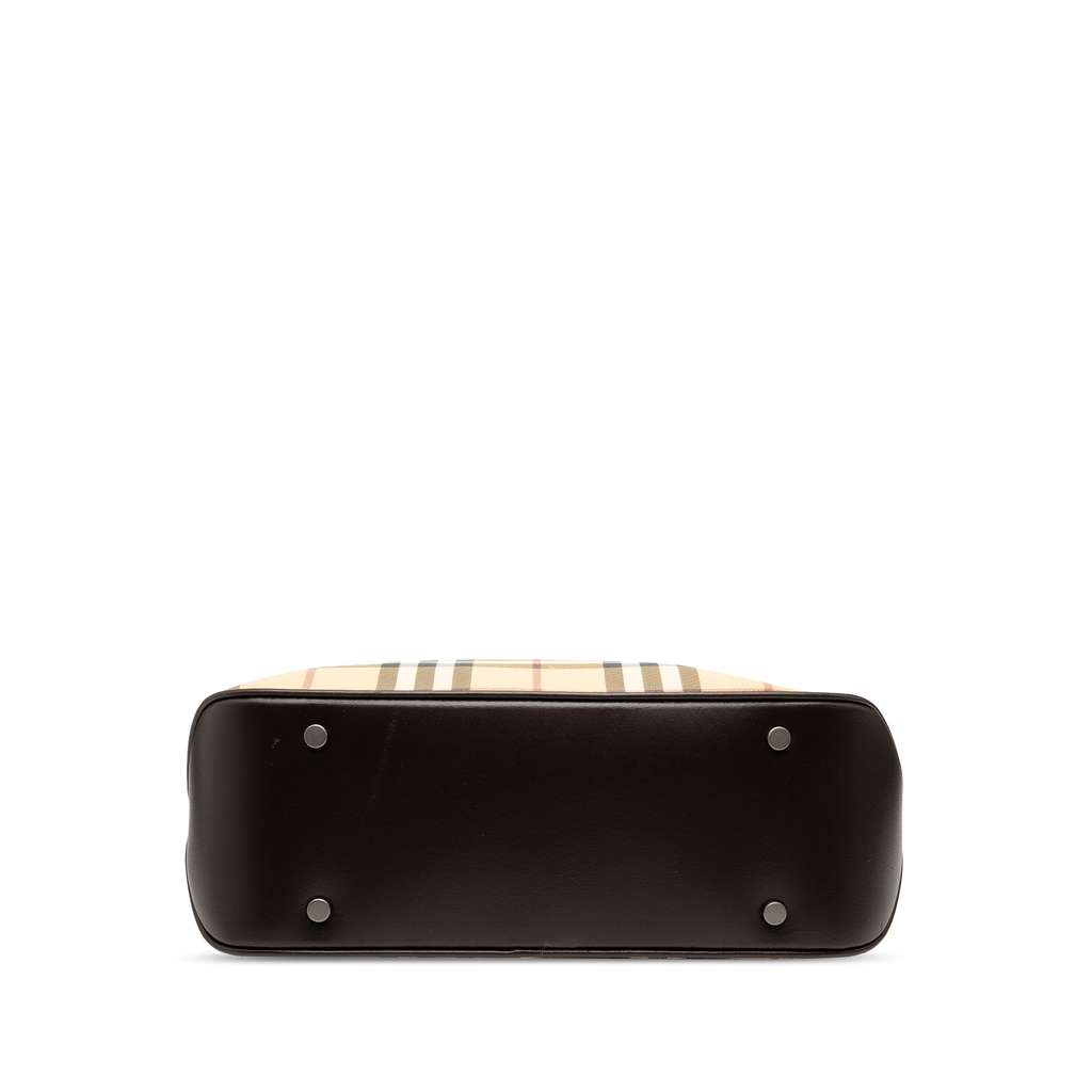 Burberry House Check Canvas Handbag - Image 6