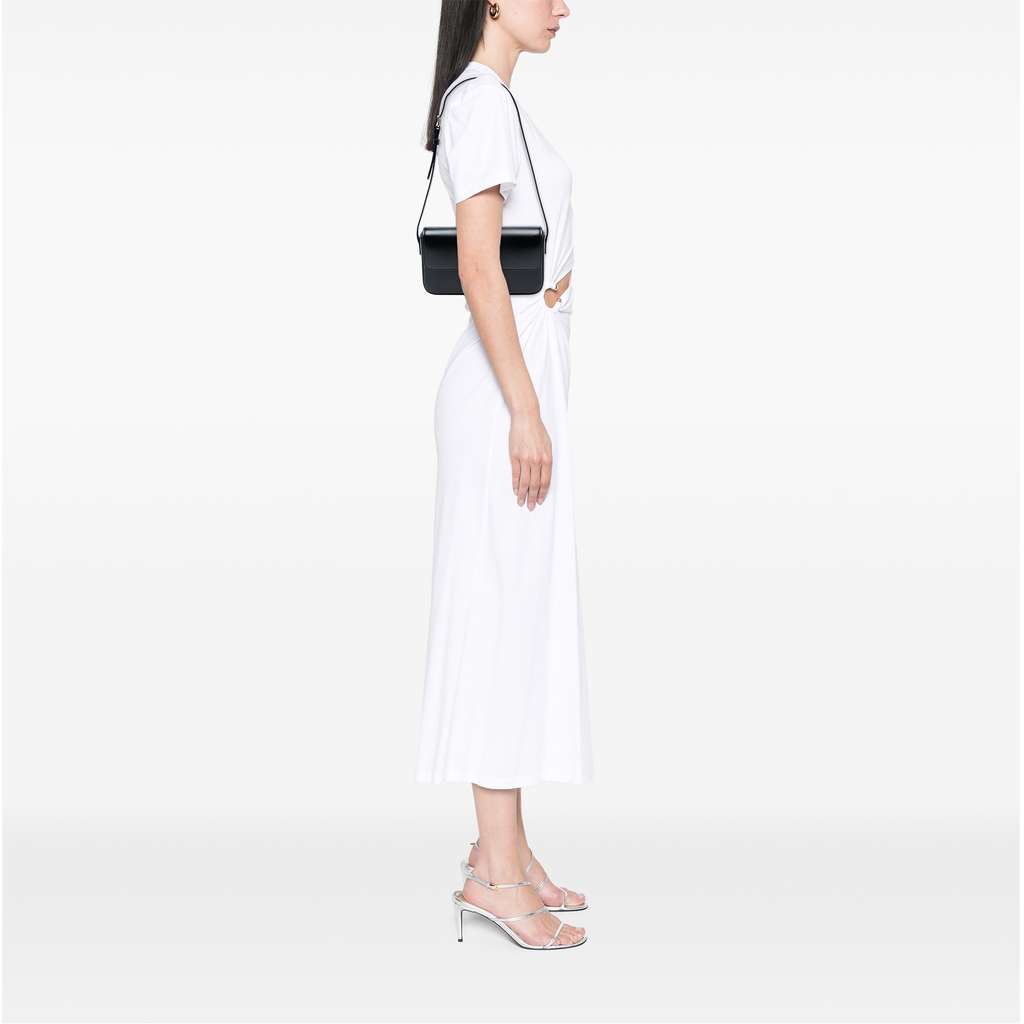 Celine Shiny Calfskin Triomphe Claude Shoulder Bag - Detail 2