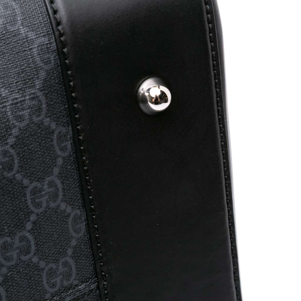 Gucci Medium GG Supreme Carry On Duffle Bag - Image 11