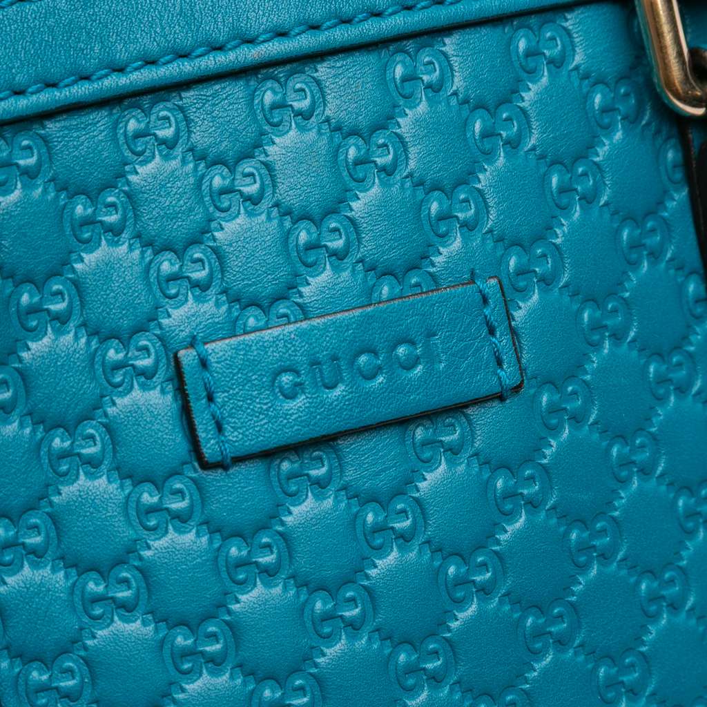 Gucci Mini Microguccissima Dome Satchel - Side view