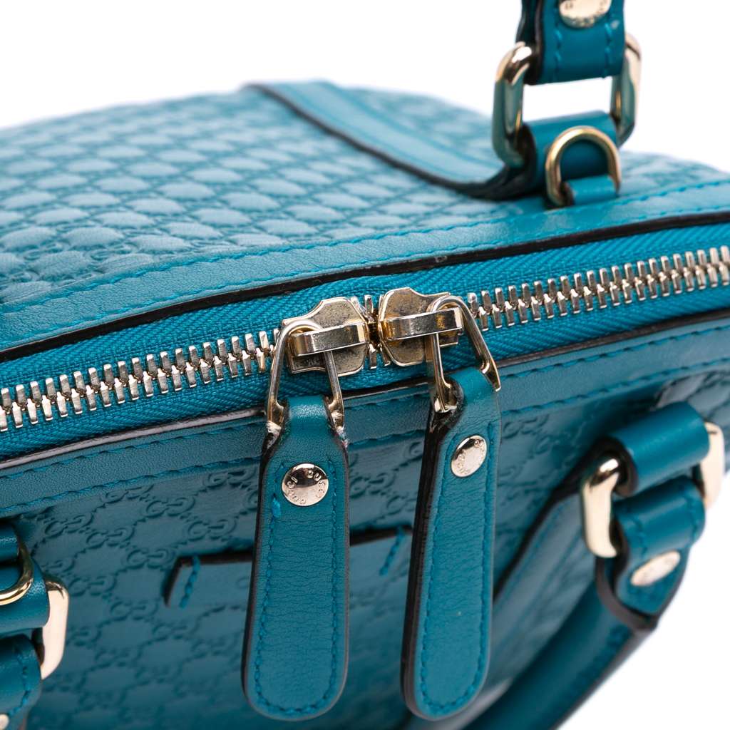 Gucci Mini Microguccissima Dome Satchel - Image 10