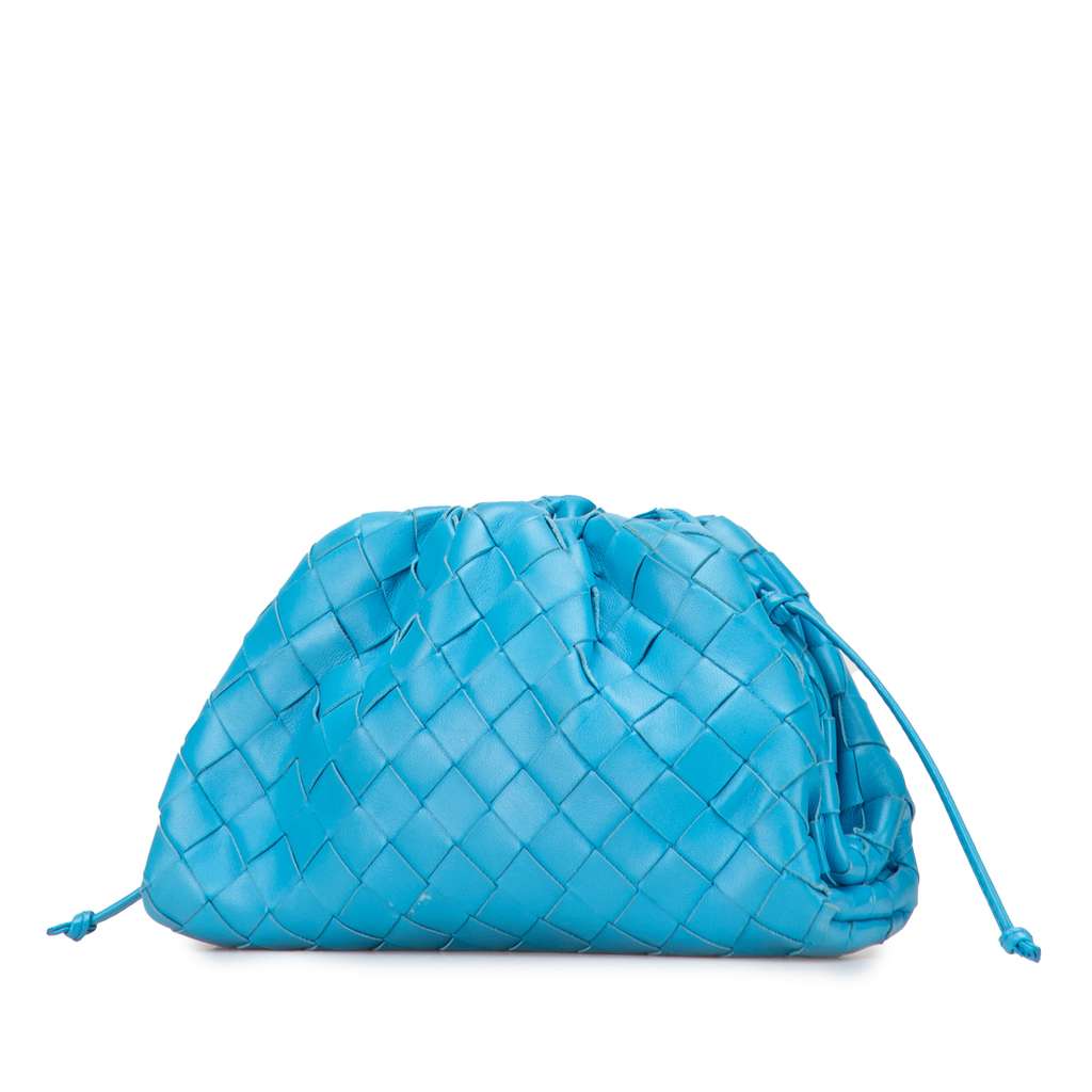 Bottega Veneta Nappa Intrecciato The Mini Pouch Crossbody - Back view