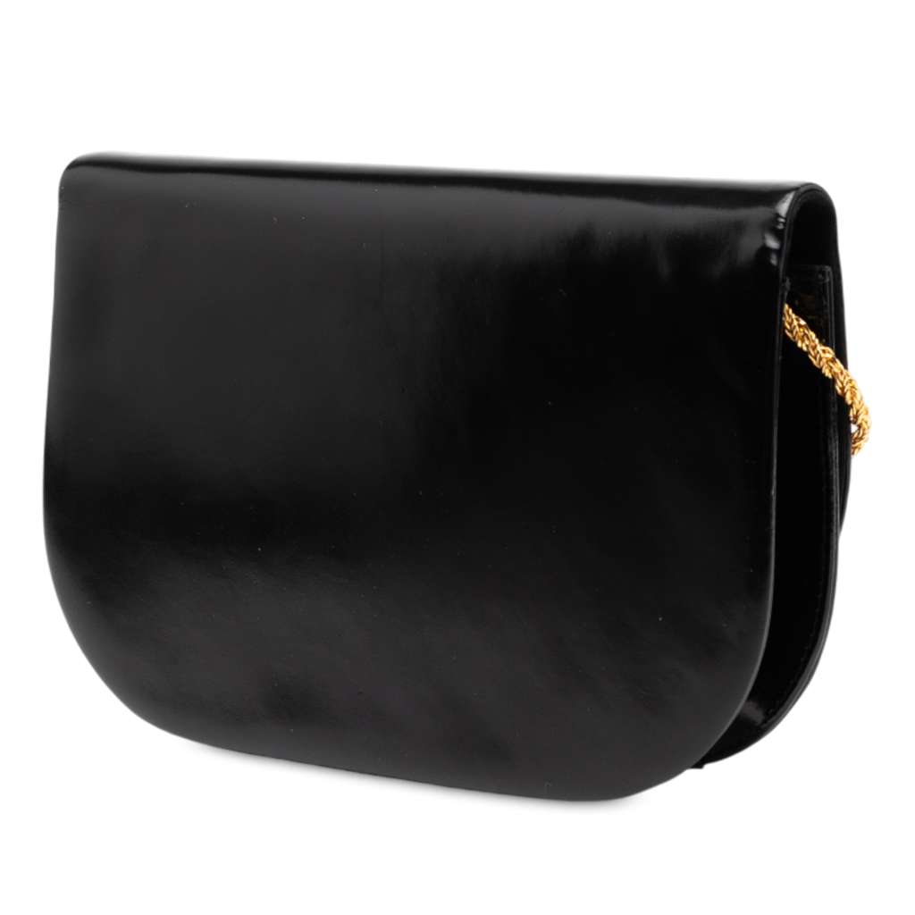 Dior Shiny Calfskin Bow Shoulder Bag - Back view