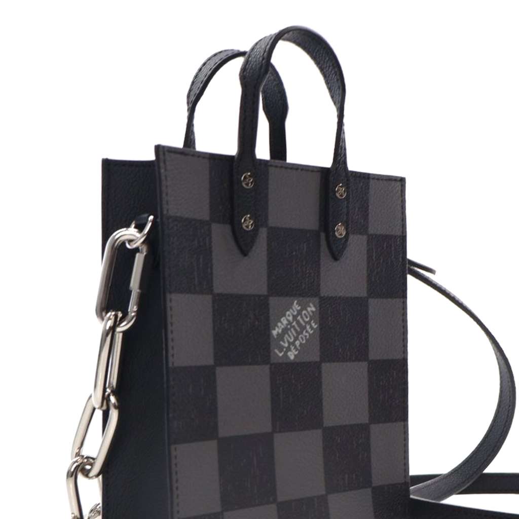 Louis Vuitton Damier Checkerboard Sac Plat XS - Detail 2
