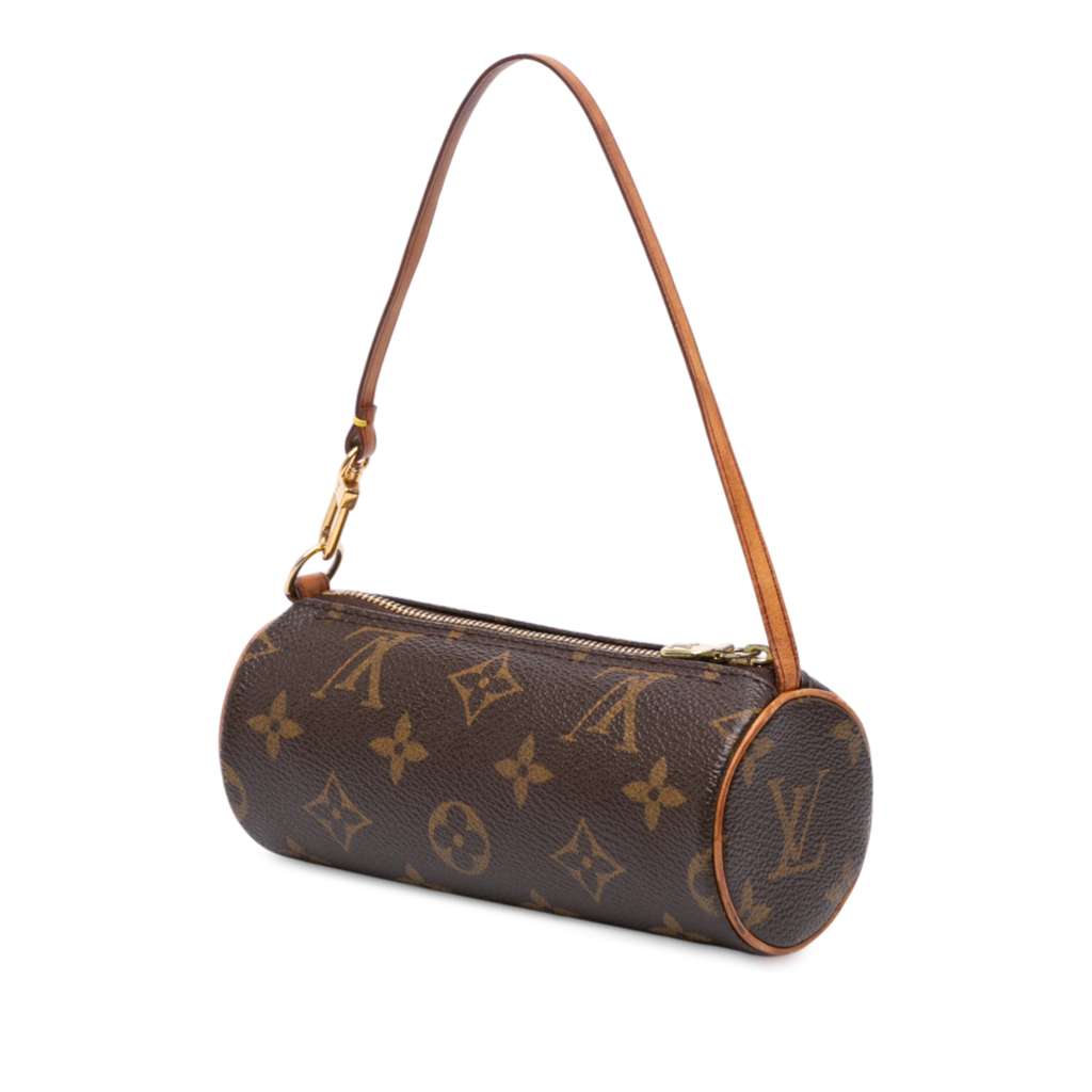 Louis Vuitton Monogram Papillon Pochette - Back view