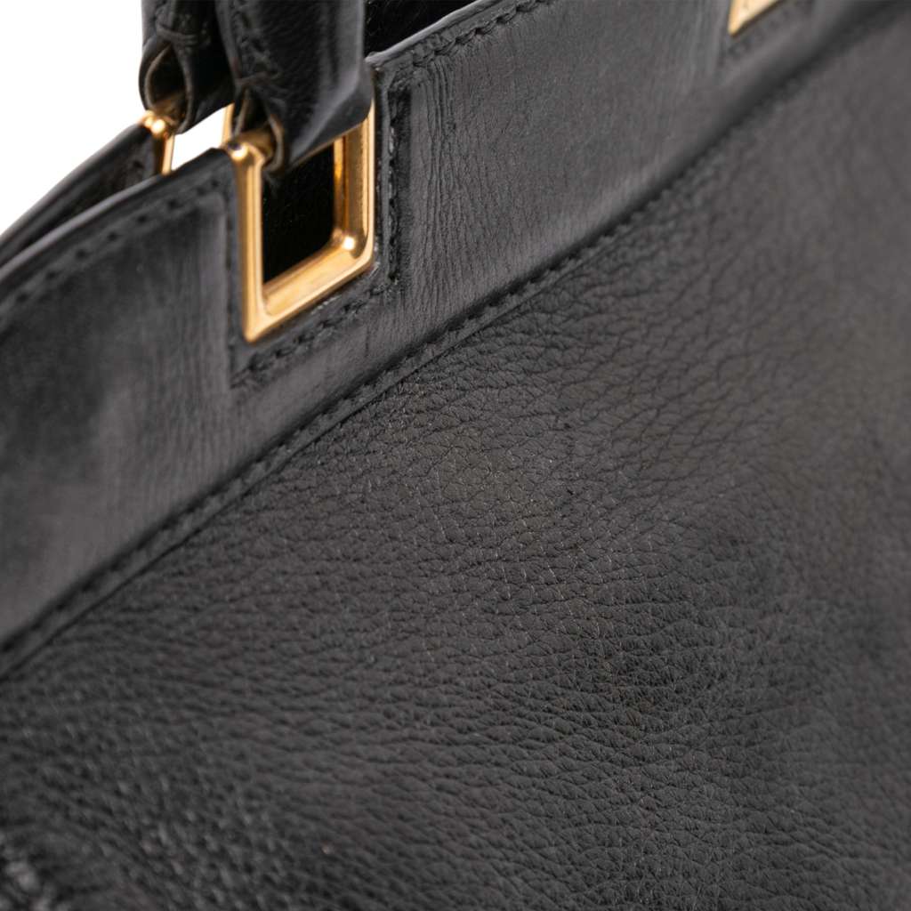 Prada Vitello Daino Frame Convertible Tote - Image 12