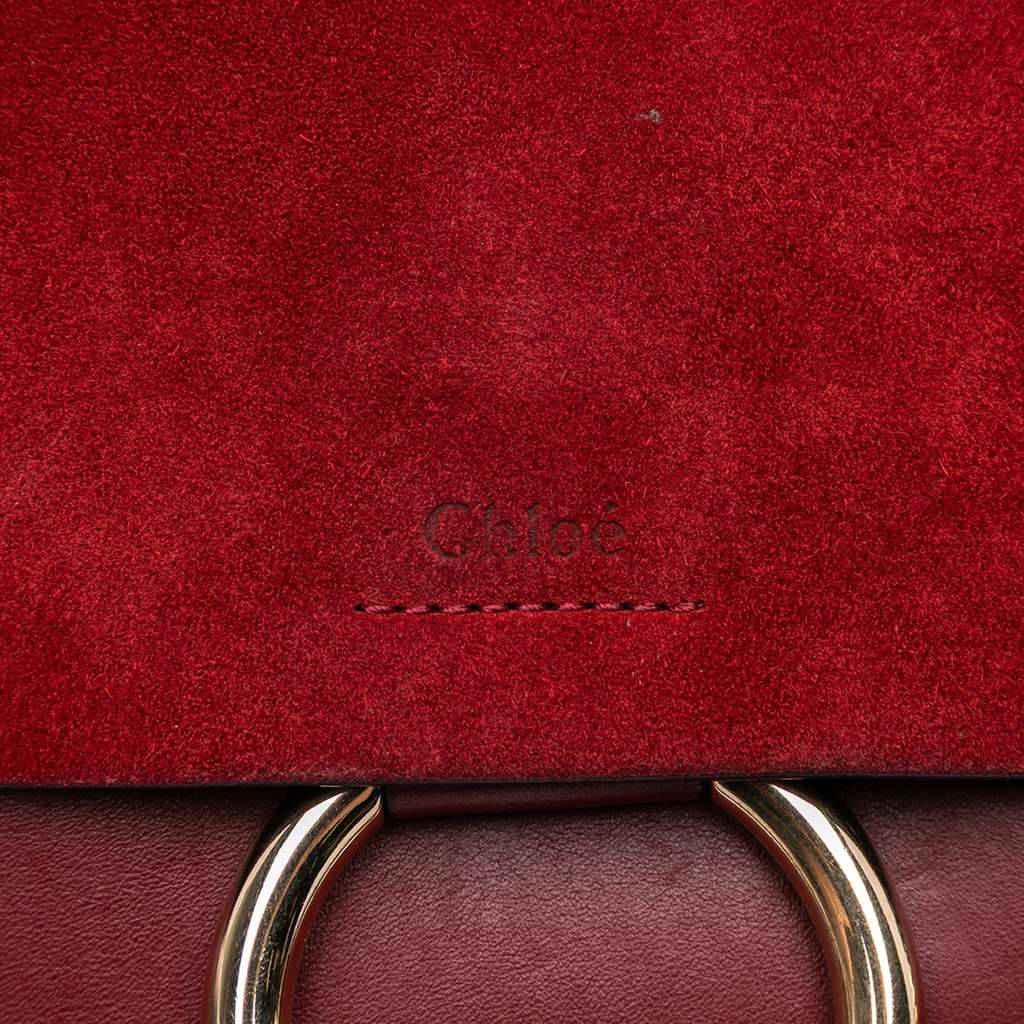 Chloé Medium Calfskin and Suede Faye Crossbody - Image 11