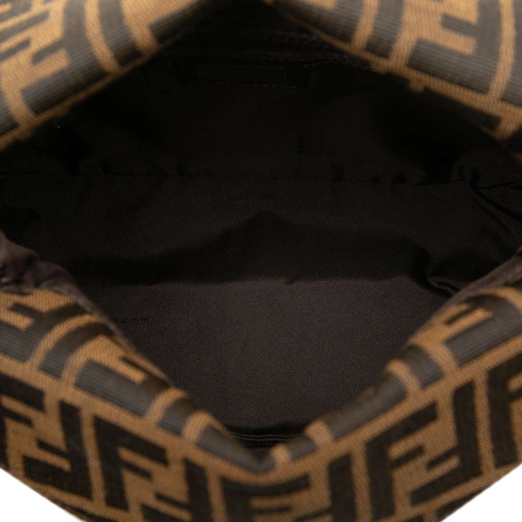 Fendi Zucca Canvas Double Flap Mamma - 4