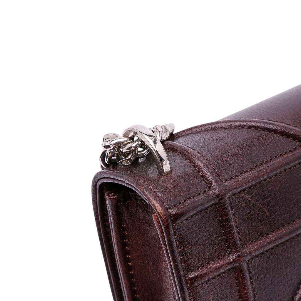 Dior Mini Grained Calfskin Diorama Flap - Image 11