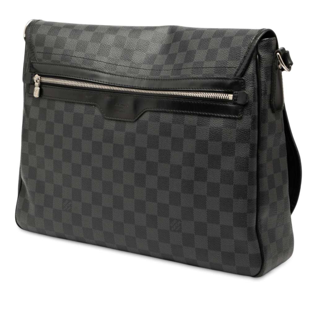 Louis Vuitton Damier Graphite Daniel GM - Back view