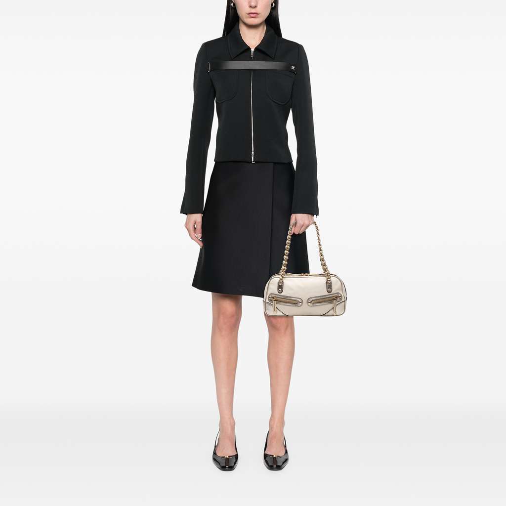 Gucci Small Leather Web Capri Shoulder Bag - Detail 2