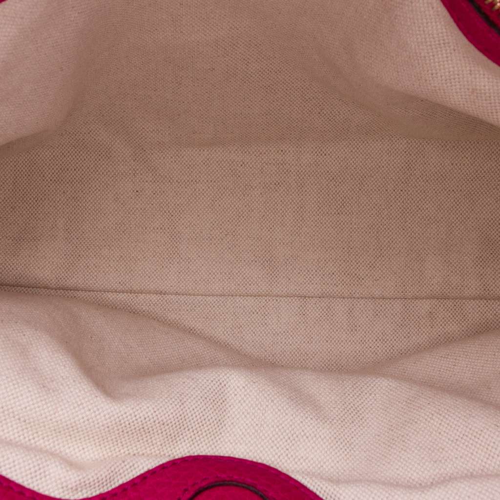 Gucci Medium Calfskin Bamboo Shopper Satchel - Side view