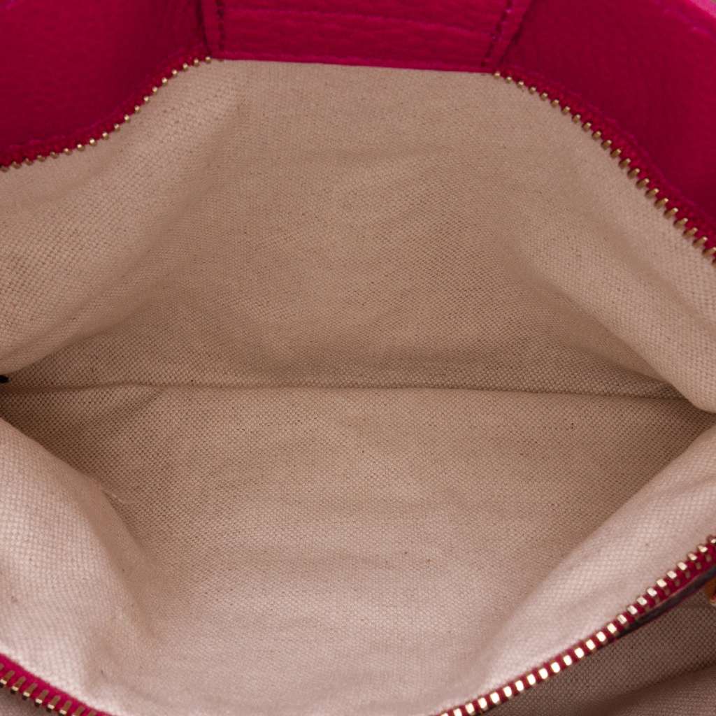 Gucci Medium Calfskin Bamboo Shopper Satchel - Image 10