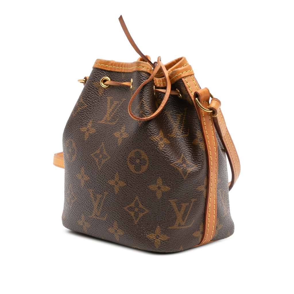 Louis Vuitton Monogram Nano Noe - Back view