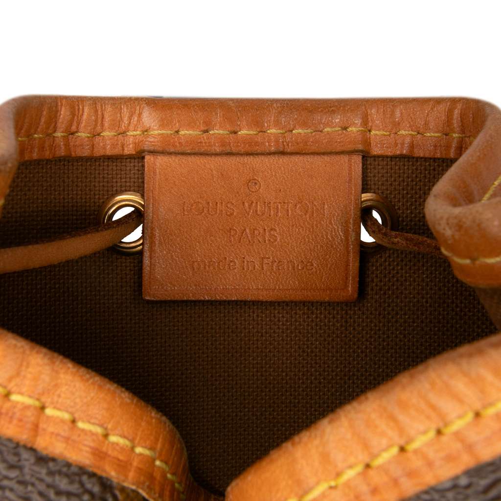 Louis Vuitton Monogram Nano Noe - Side view