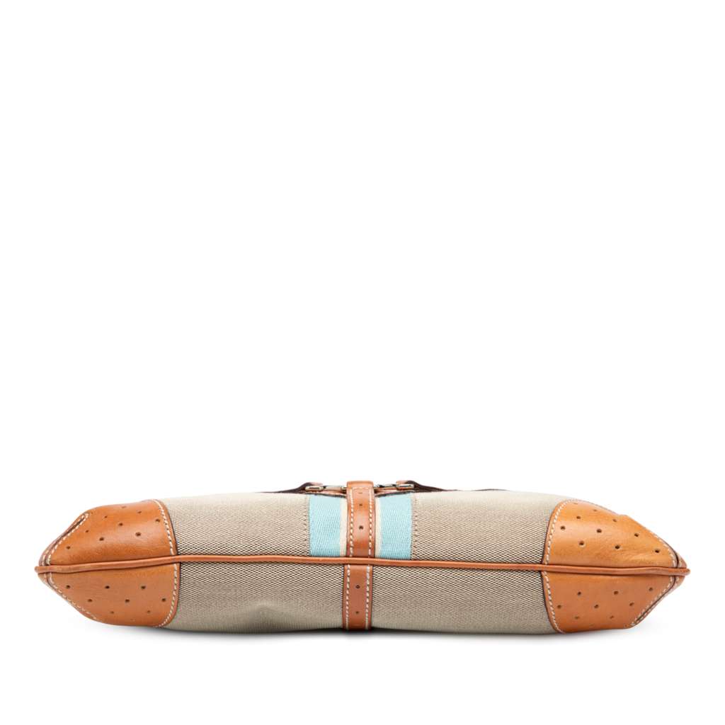 Gucci Canvas Web Reins Shoulder Bag - Image 6