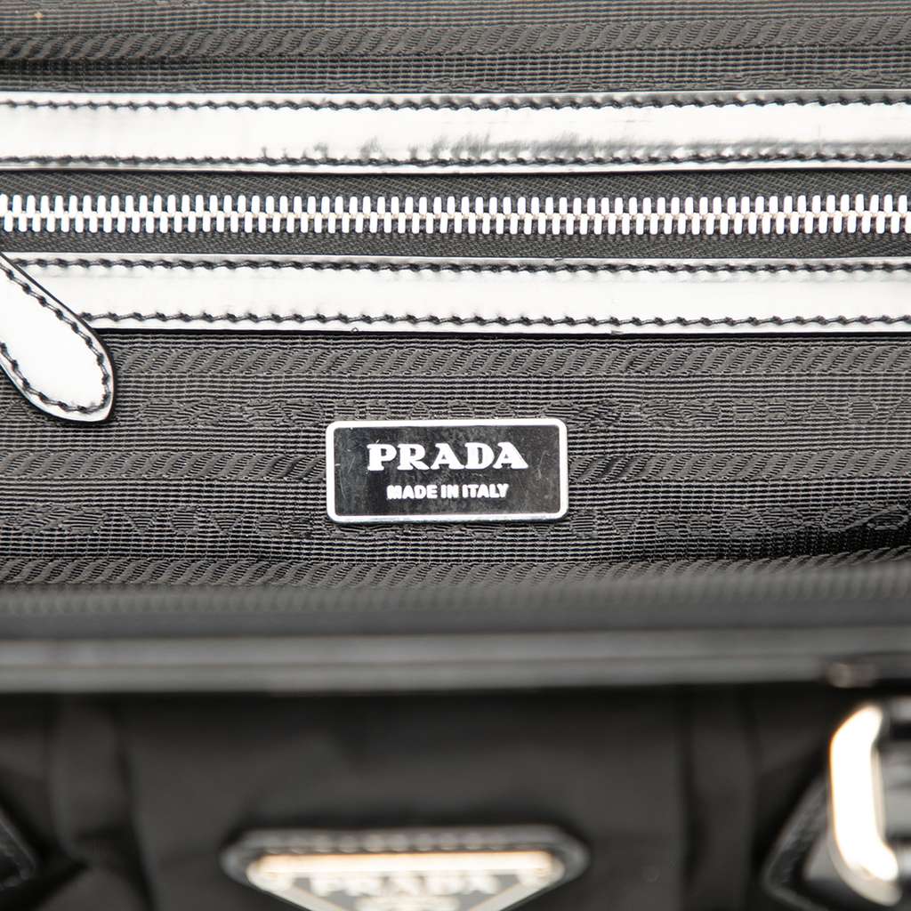 Prada Tessuto Frame Handbag - Side view