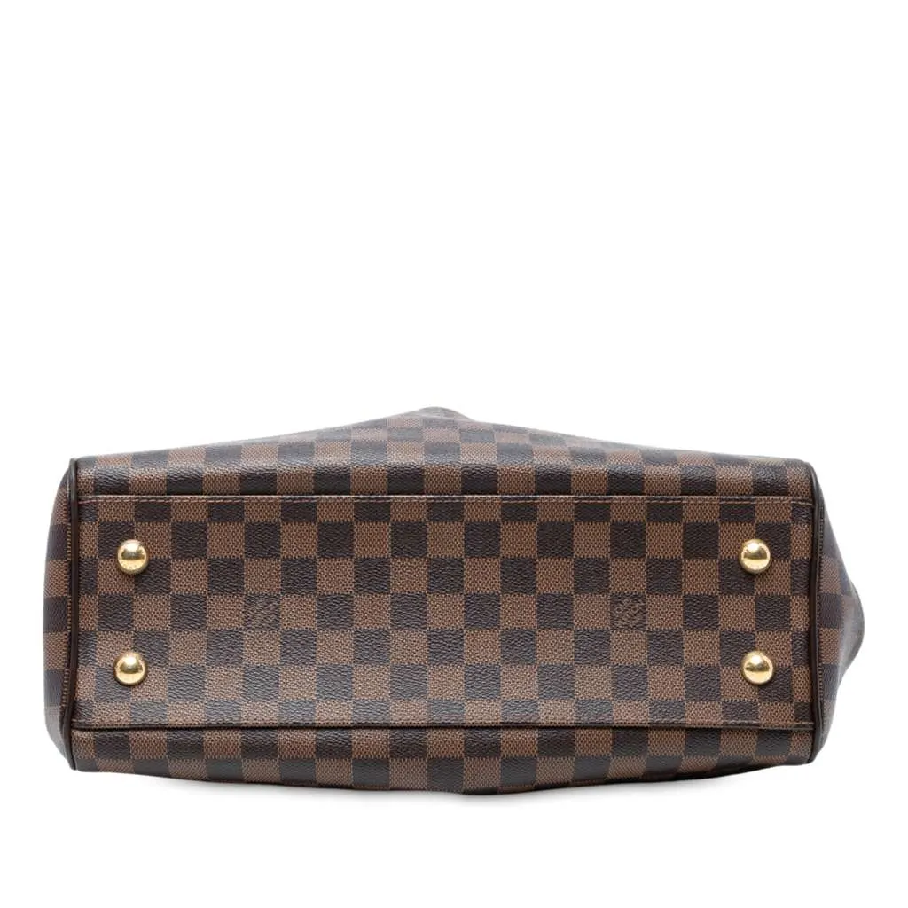 Louis Vuitton Damier Ebene Trevi PM Brown Good - Inside View