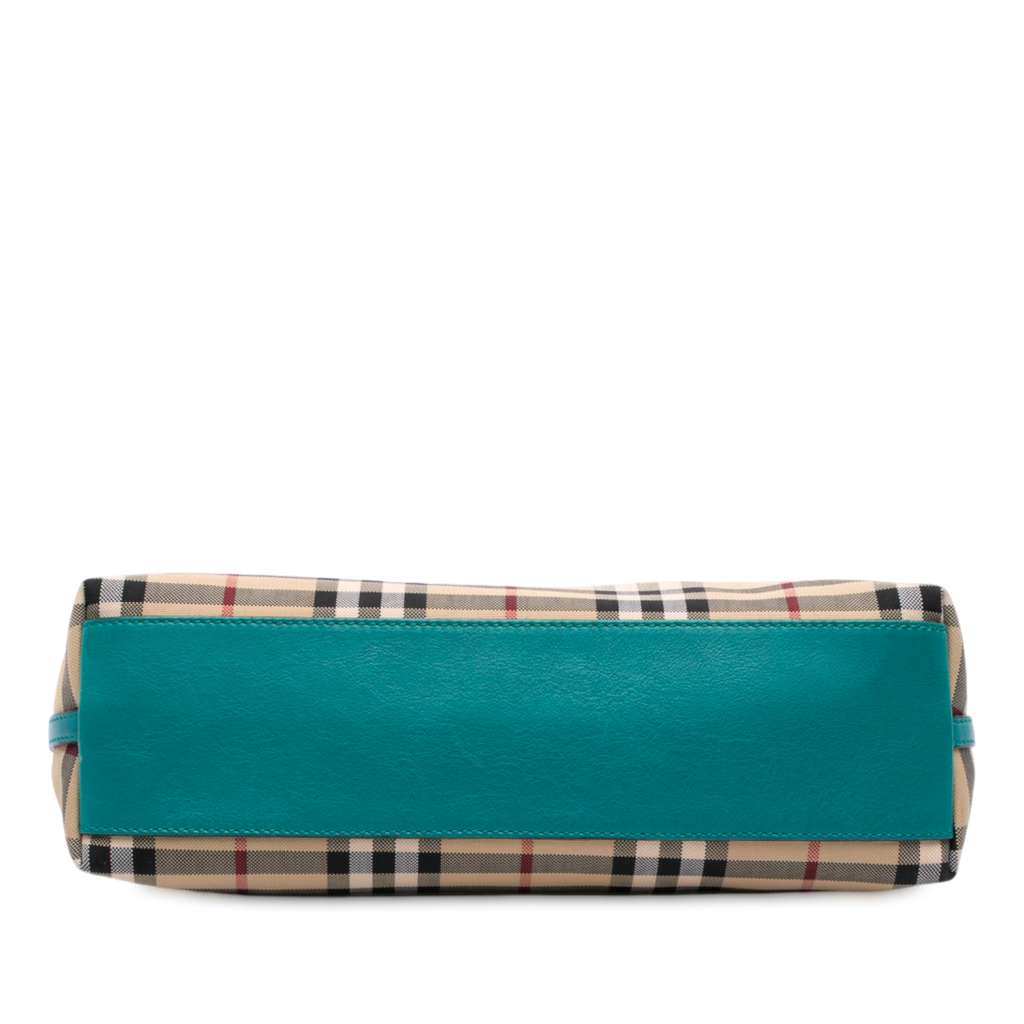 Burberry Haymarket Check Coated Canvas Leah Crossbody - Image 6