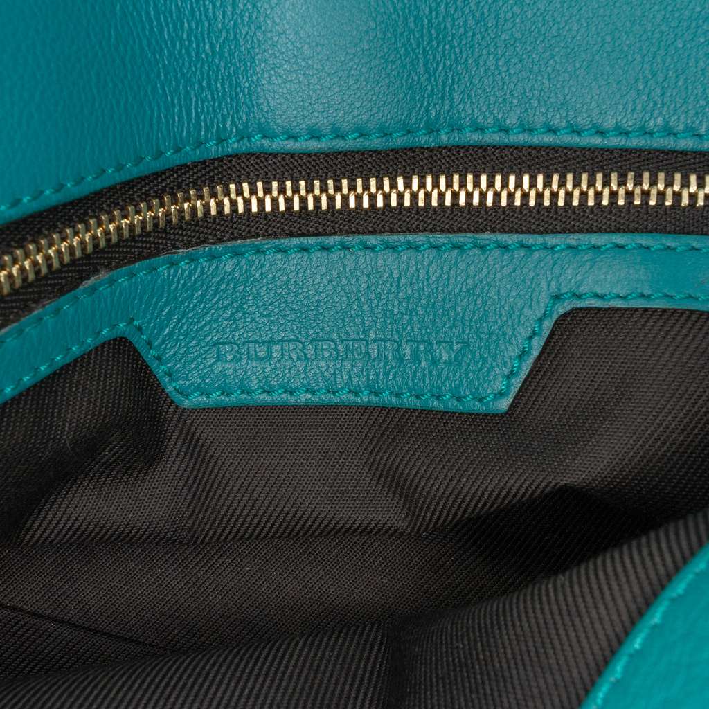 Burberry Haymarket Check Coated Canvas Leah Crossbody - Detail 1
