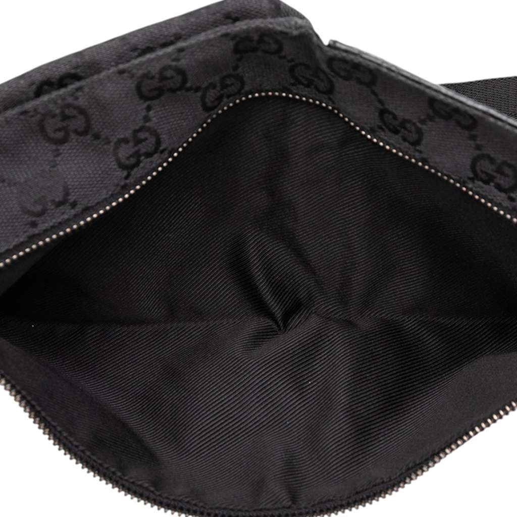 Gucci GG Canvas Double Pocket Belt Bag - 4