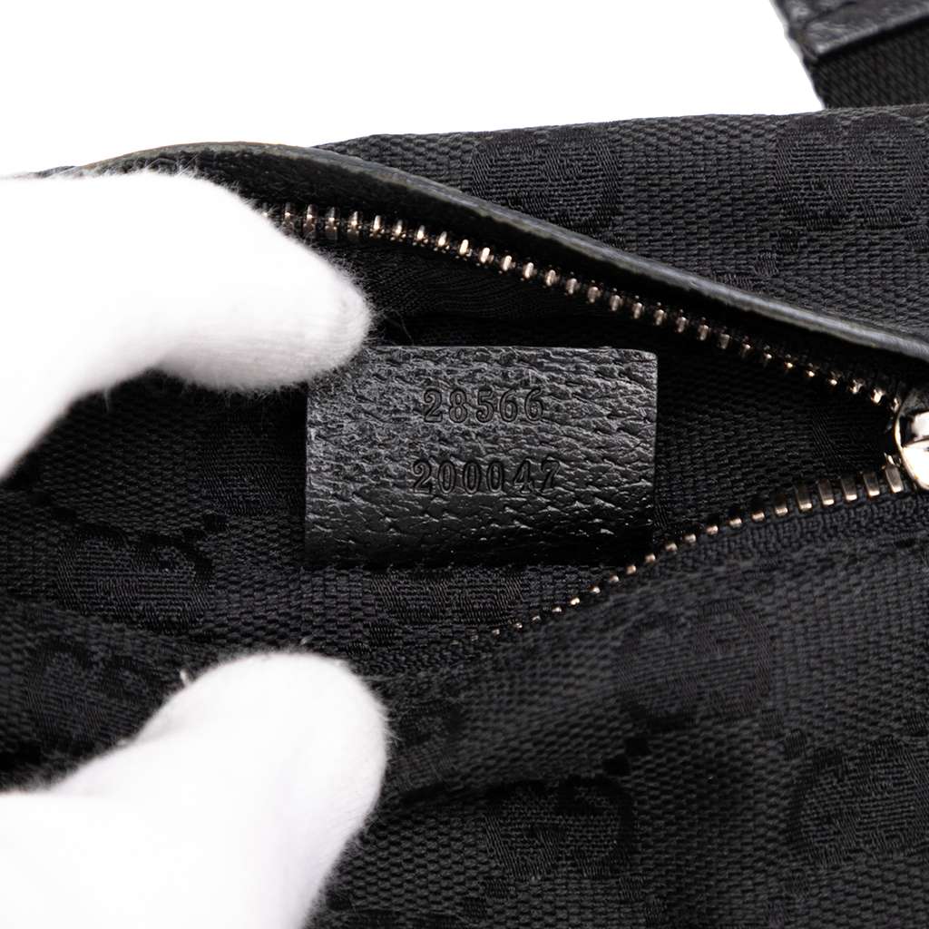 Gucci GG Canvas Double Pocket Belt Bag - Detail 1