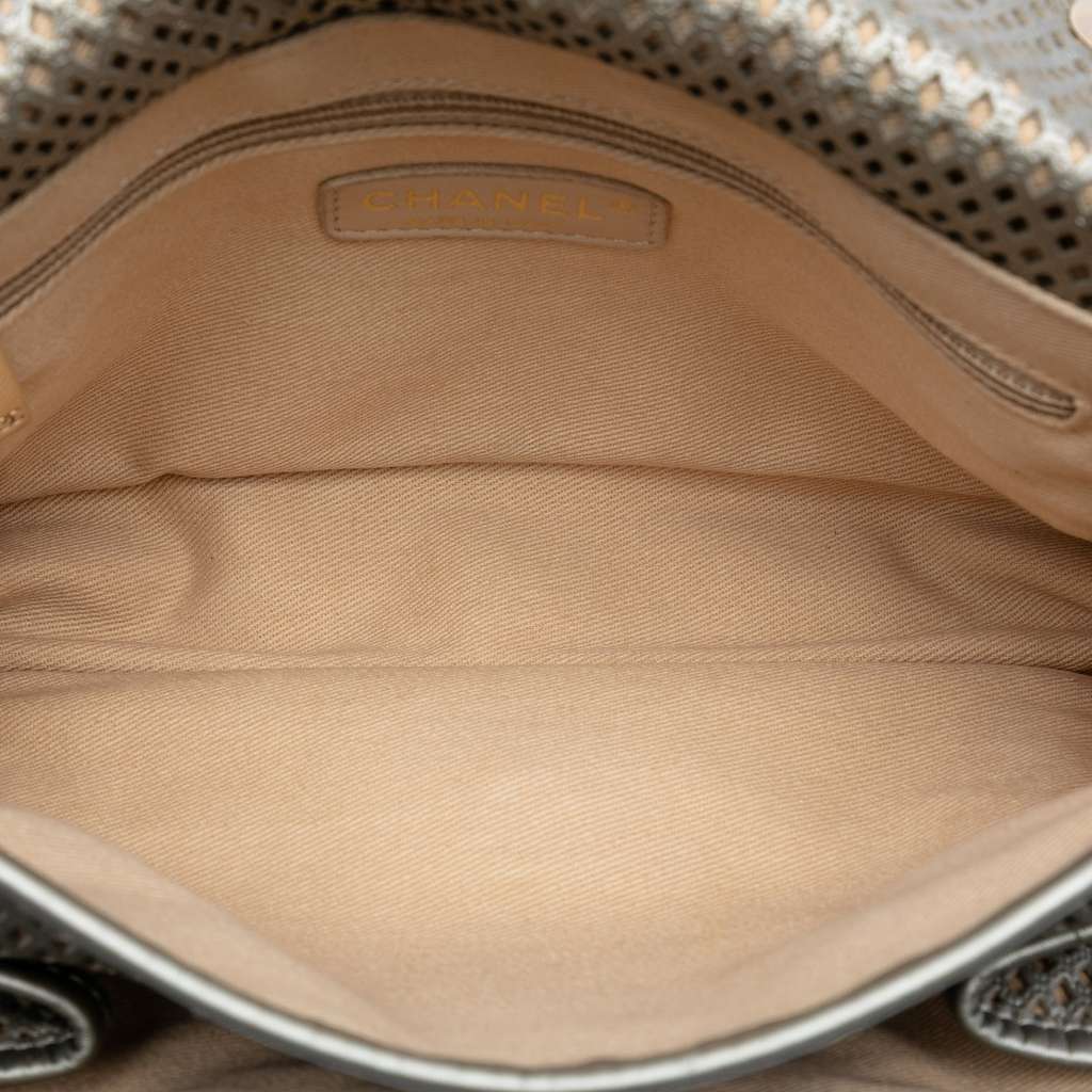 Chanel Small Perforated Calfskin Up In The Air Flap - 4