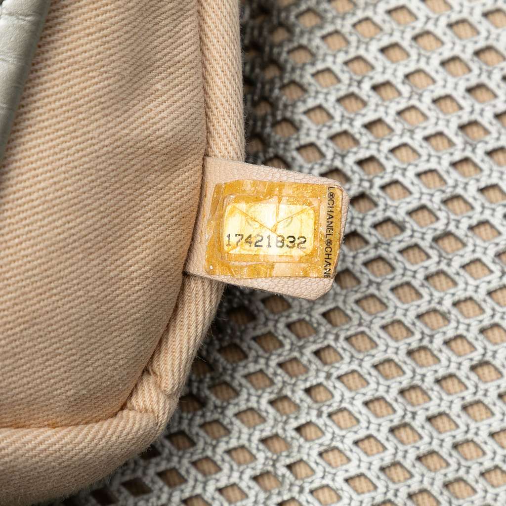 Chanel Small Perforated Calfskin Up In The Air Flap - Side view