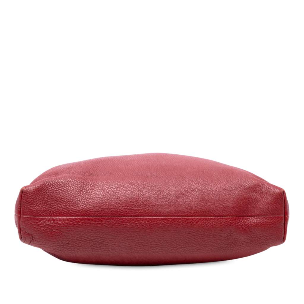 Gucci Tall Leather Bamboo Shopper Tote - Image 6