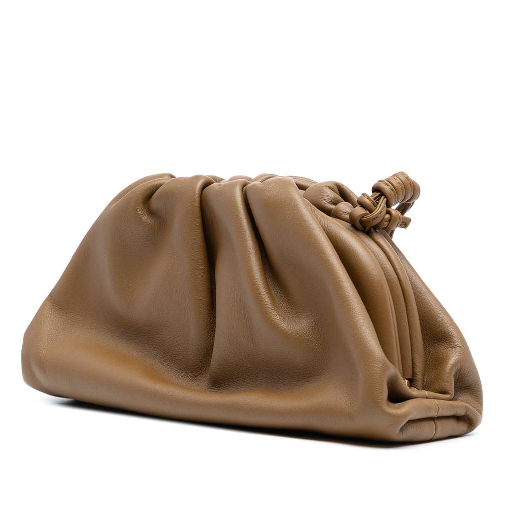 Bottega Veneta Lambskin The Mini Pouch Crossbody - Back view