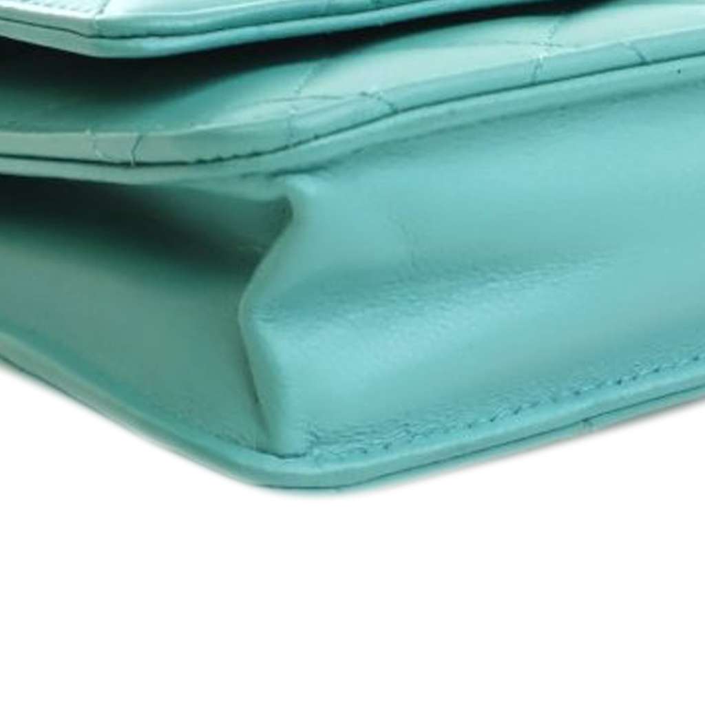 Chanel CC Quilted Lambskin Wallet On Chain - Image 13