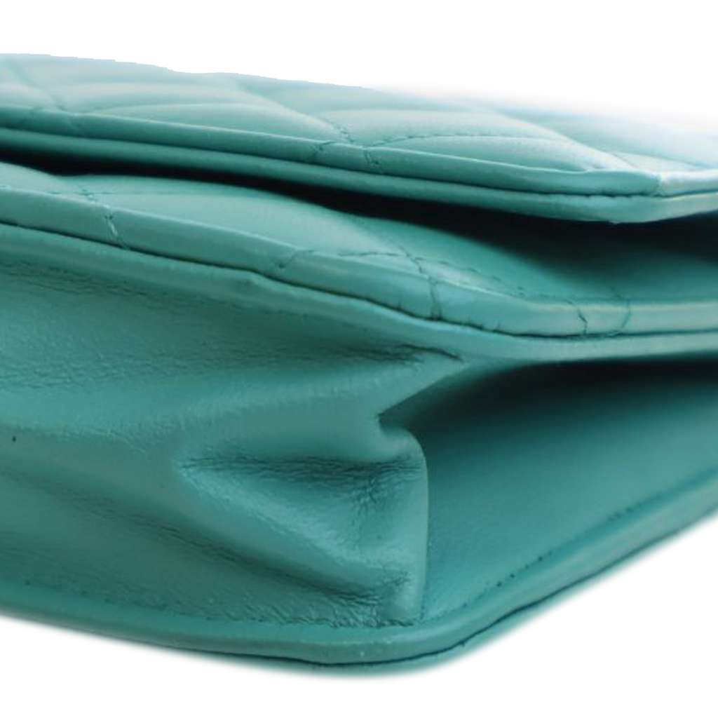 Chanel CC Quilted Lambskin Wallet On Chain - Image 15